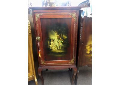 Image for Antique Hand Painted Cabinet