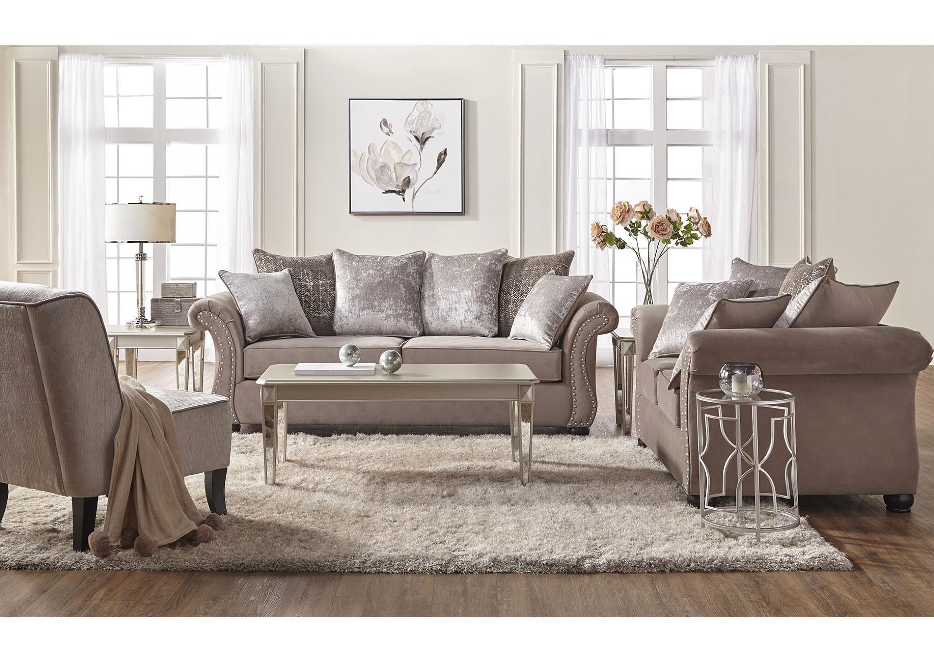 7500 Sofa & Love seat ,Hughes Furniture