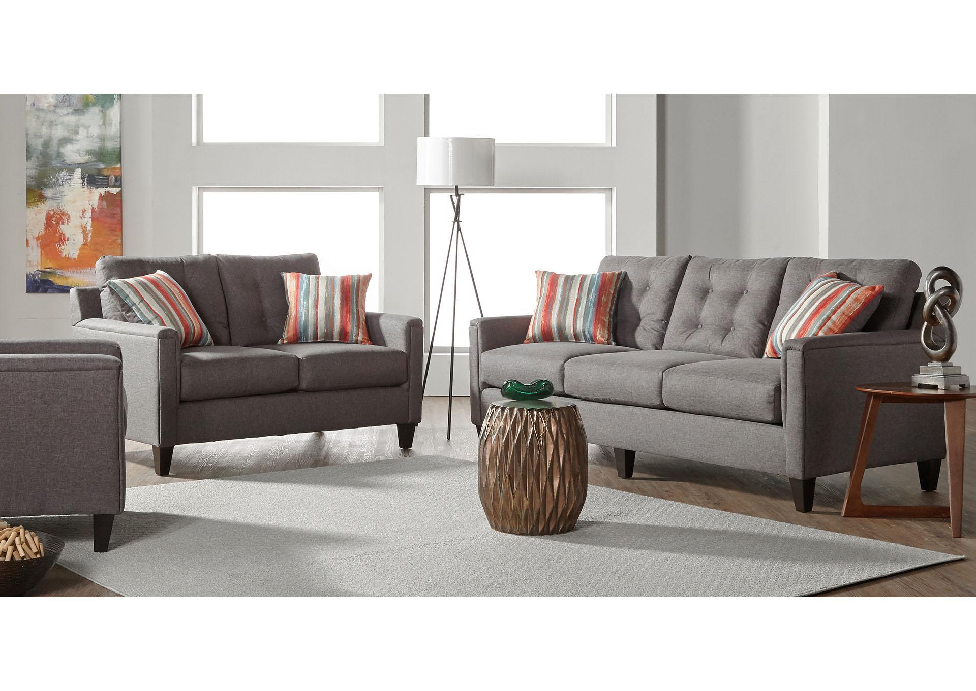 6800 Sofa & Love seat ,Hughes Furniture