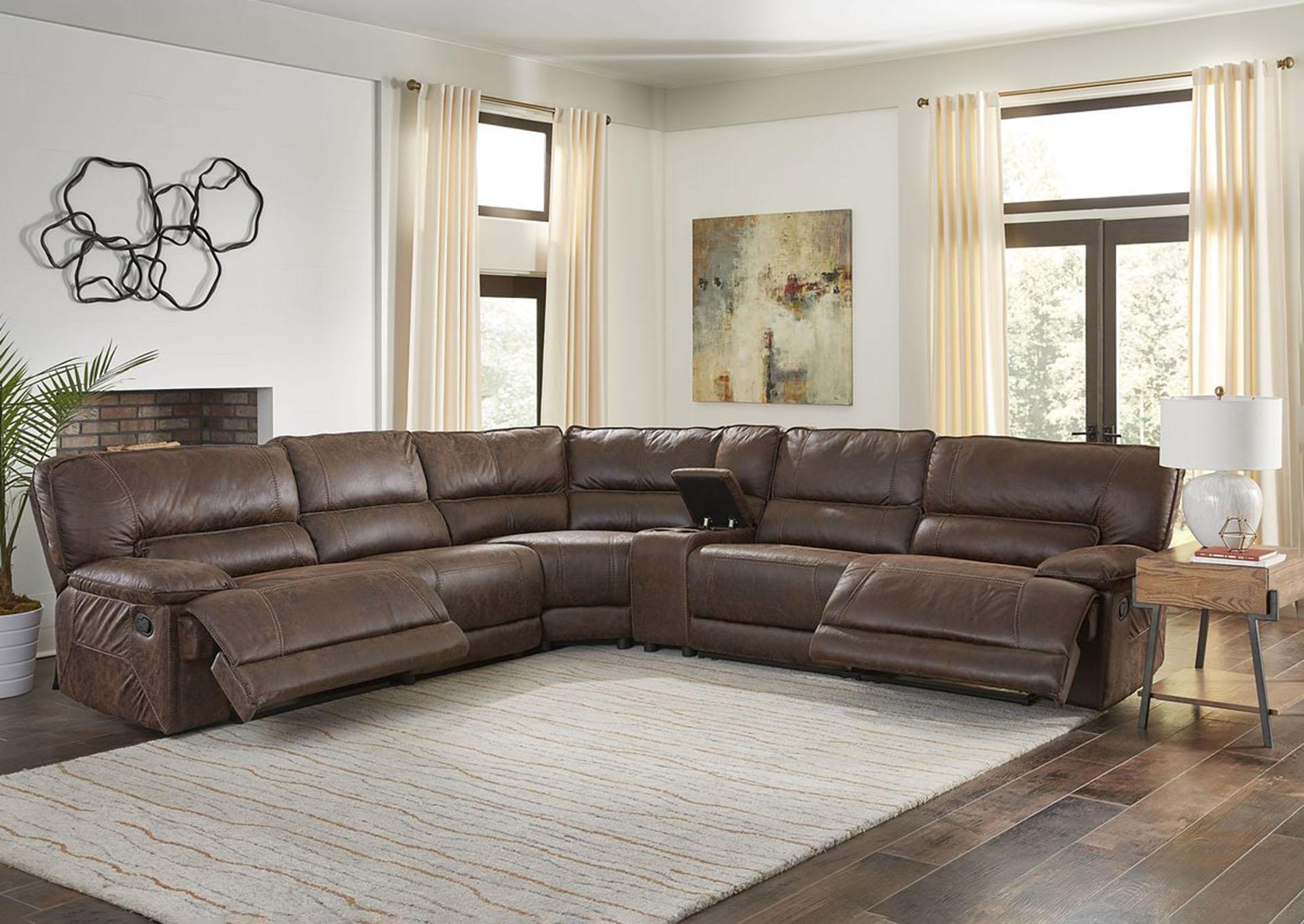 8002 6pc Sectional,Lifestyle