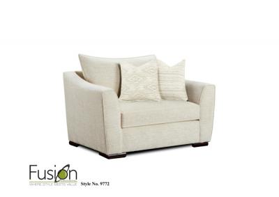 Image for Vibrant Vision Oatmeal Chair & 1/2