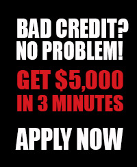Bad Credit? No Problem! 