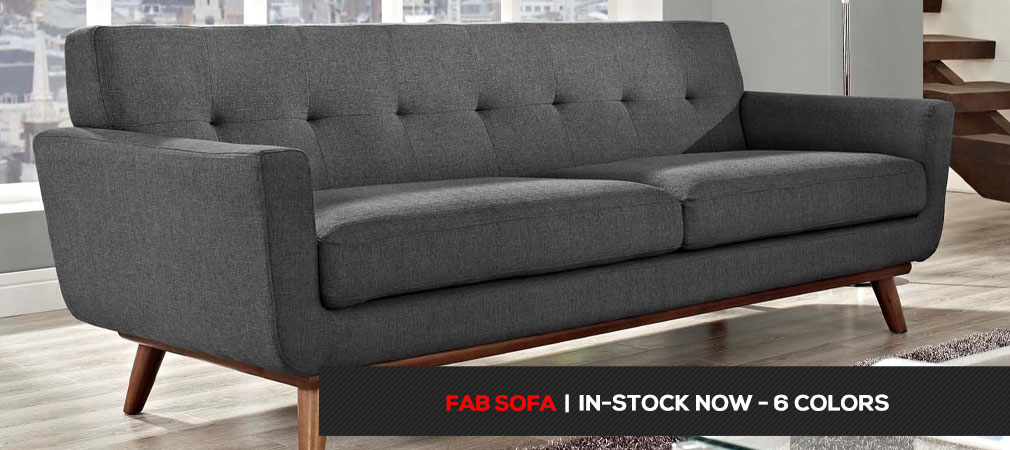 Fab Sofa - In-stock Now - 6 Colors