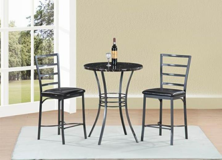 Fairmont 30" Round Counter Table 2 Chairs,Brandywine Showcase
