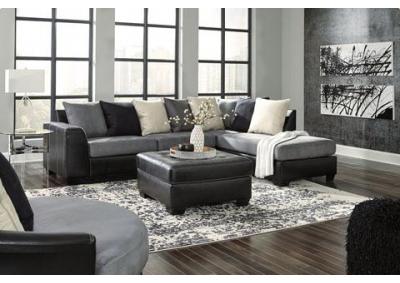 Image for Jacurso 2Pc Sectional (FLOOR MODEL)