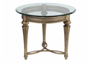 Galloway Wrought Iron End Table