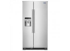 Image for 36-Inch Wide Side-by-Side Refrigerator with Exterior Ice and Water Dispenser - 25 Cu. Ft.