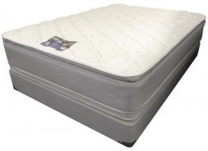 Blue Imperial Full Size Double Pillow Top Mattress Set,United Bedding Industries