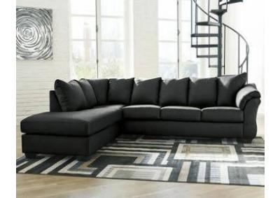 Image for Darcy Black 2 Piece Sectional With Chaise