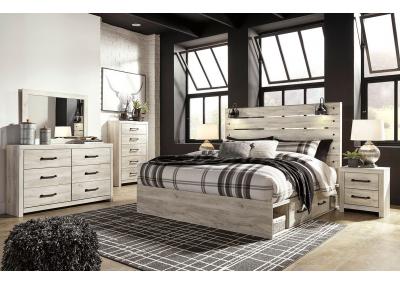 Cambeck Queen Panel Bed With Dresser And Mirror