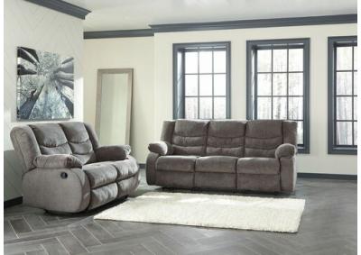 Image for Tulen Gray Reclining Sofa And Loveseat