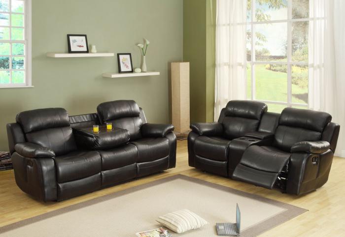 3 pc Brown Recliner  Set,In-Store Products
