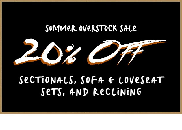 summer overstock sale