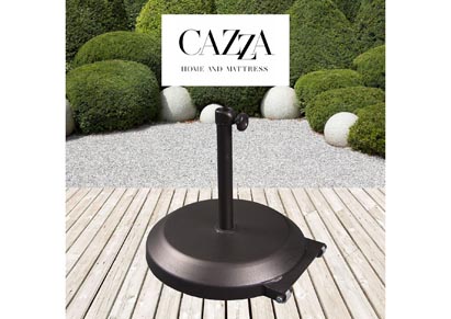 Image for CAZZA 75LBS Umbrella Base With Steel Cover with Concrete Bronze