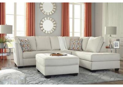 Image for “Filo Ivory” Chaise End Sectional
