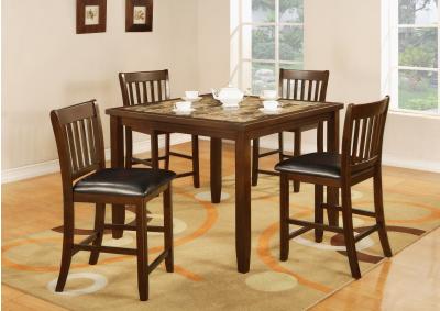 Image for “Modena” 5 Piece Counter Dining Set