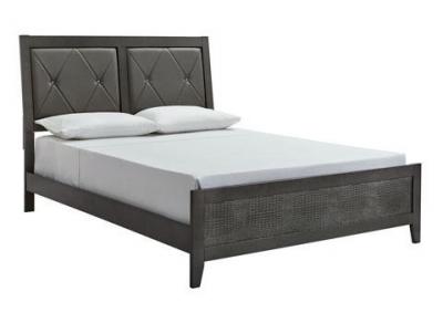Image for “Gator” Charcoal Queen Bed