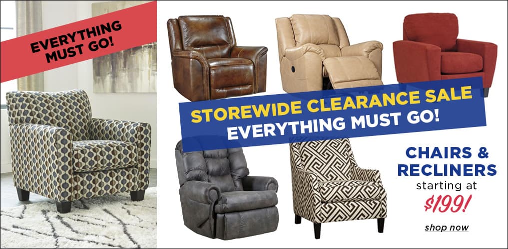 Chairs & Recliners Sale