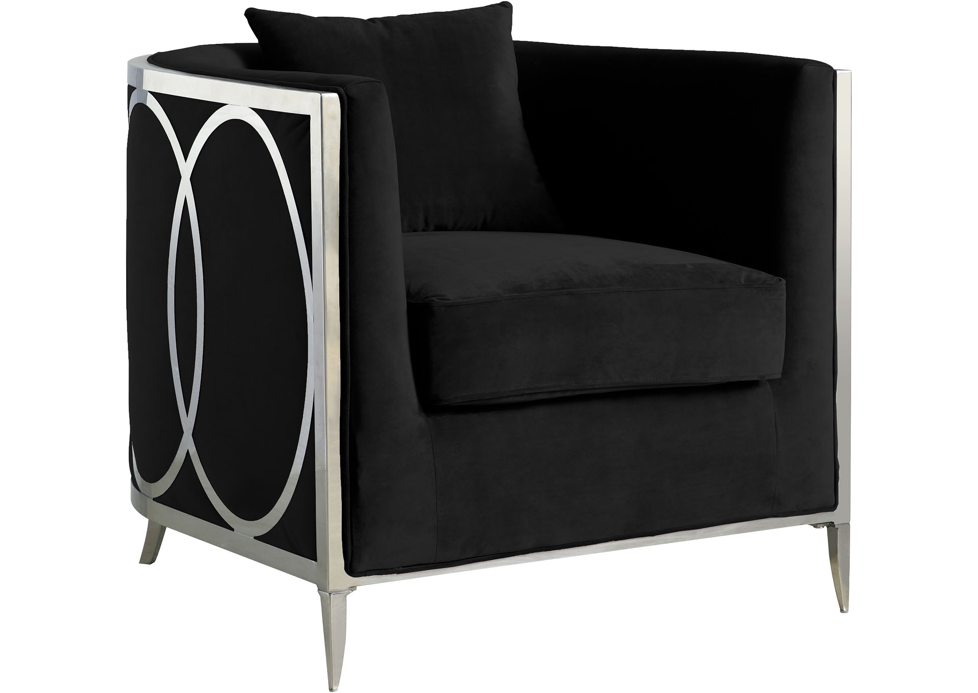 black velvet accent chair        <h3 class=