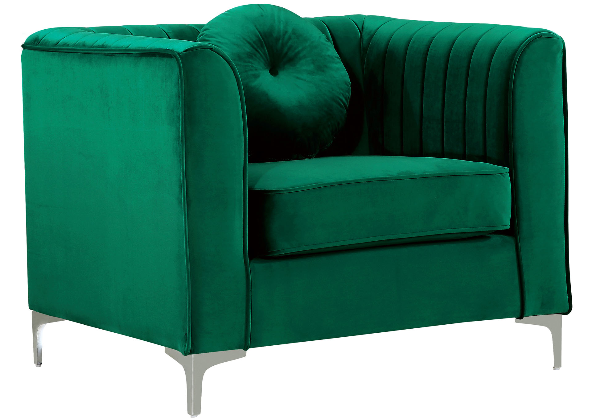 Edith Green Velvet Chair Coco Furniture Galleries