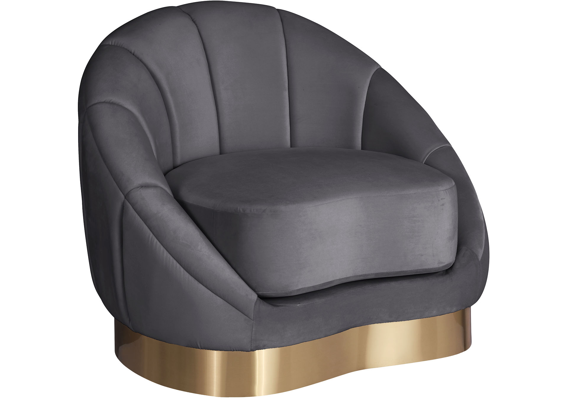 Ala Grey Velvet Chair Coco Furniture Galleries