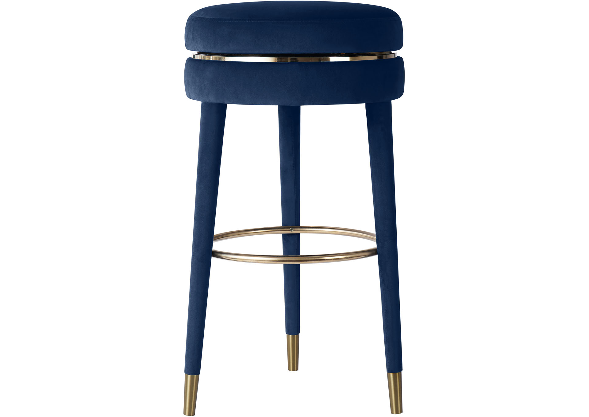 Claude velvet adjustable online stool