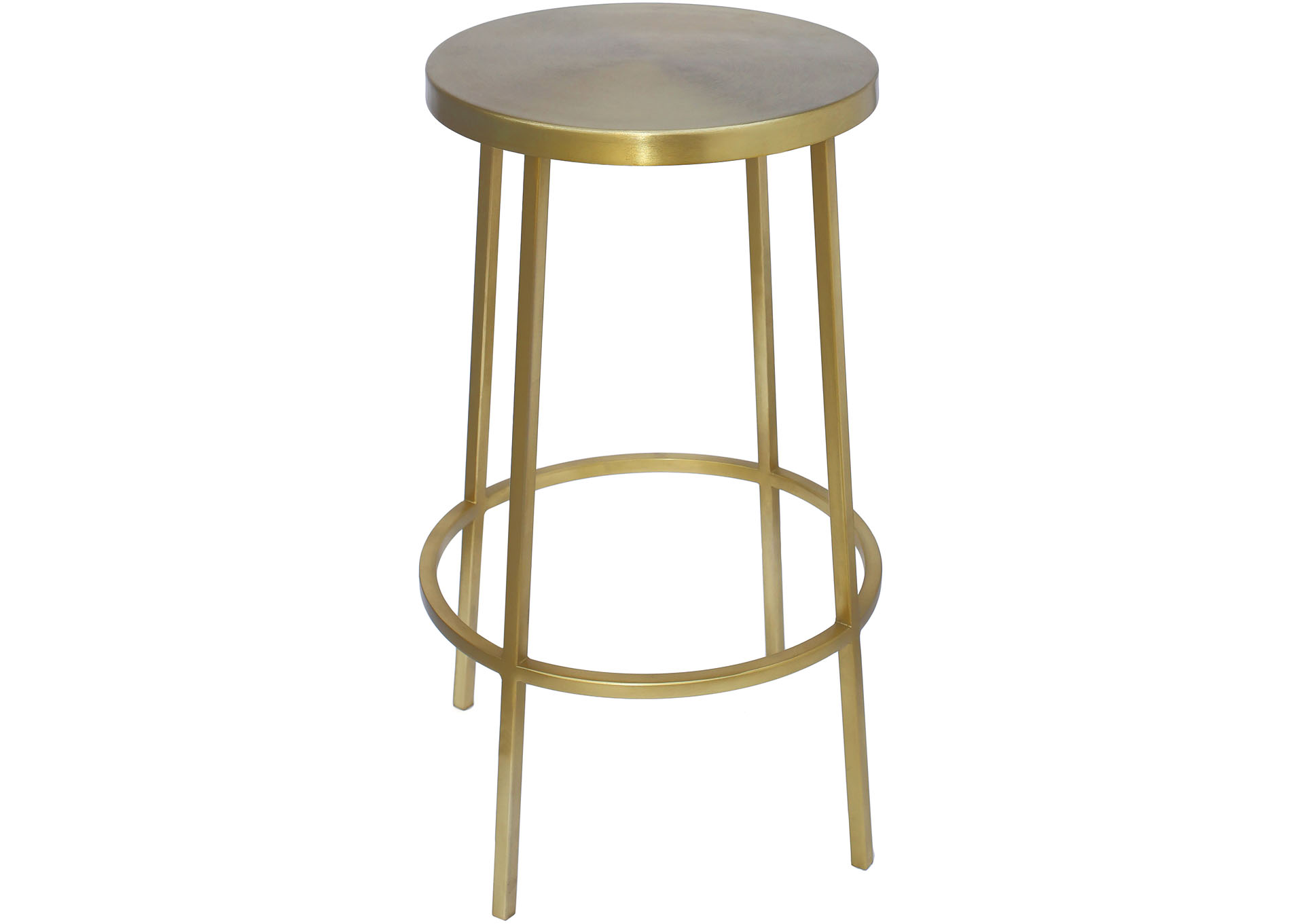 Ring Gold Counter Stool,"Serafina" In-Store