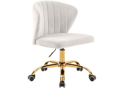 Image for Hendrix Cream Velvet Office Chair