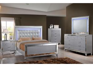 Complete Valentino Queen Bedroom Set