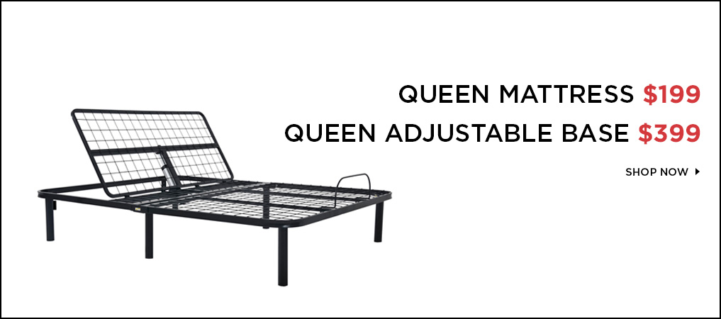 Queen Mattress and Adjustable Base On Sale