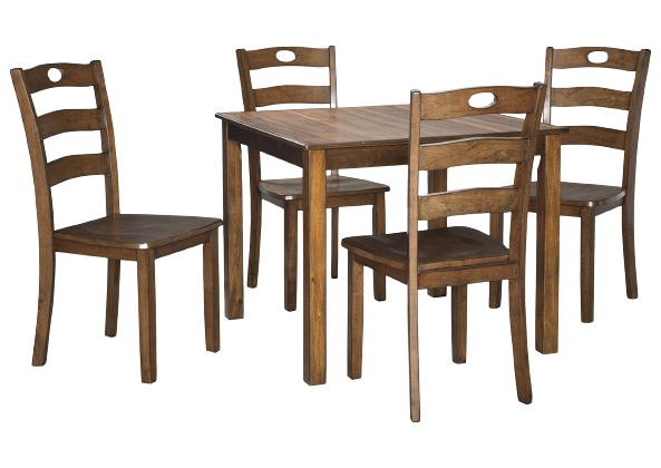 Hazelteen Dining Table and Chairs (Set of 5)
