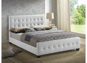 Image for Upholstered Panel Bed (Queen, Full, or Twin)