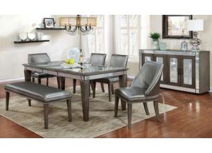 Image for Sturgis Dining Room Set - Table w/20" Leaf, 2 Arm Chairs, 2 Side Chairs & 1 Bench