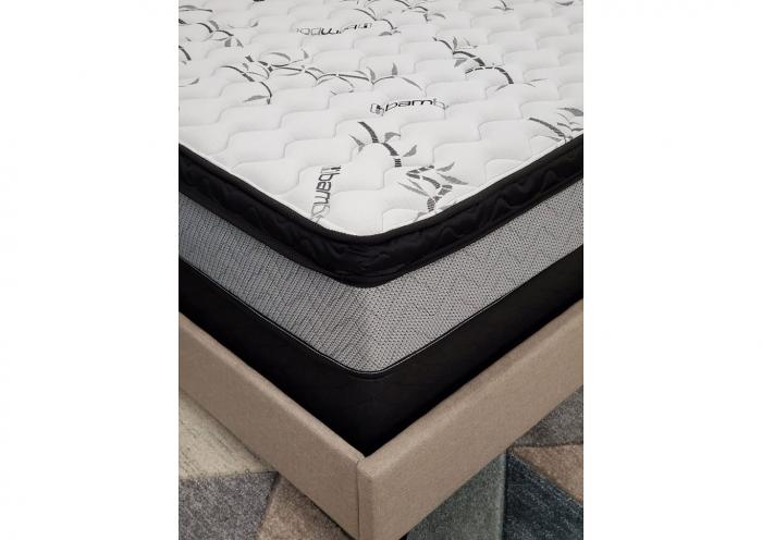 bamboo pillow top full mattress and frame