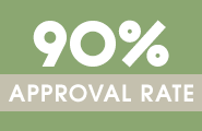 90% approval ad