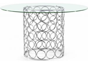 Image for Round Glass Dining Table 