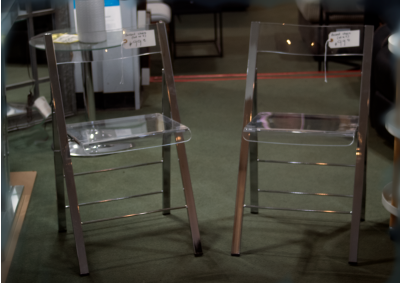 Image for Clear Acrylic Chair Set