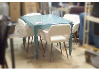 Aquamarine Table and Chair Set.