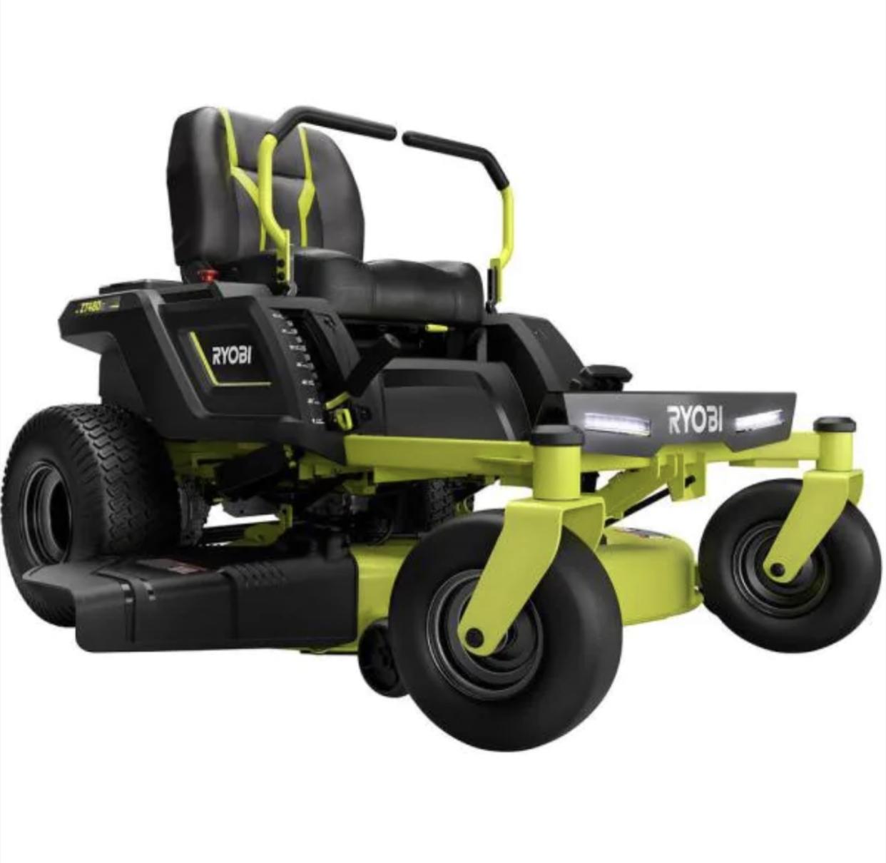 42 in. 100 Ah Battery Electric Riding Zero Turn Mower,InStore Products
