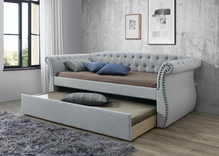 Arabella Gray Daybed with Trundle,InStore Products