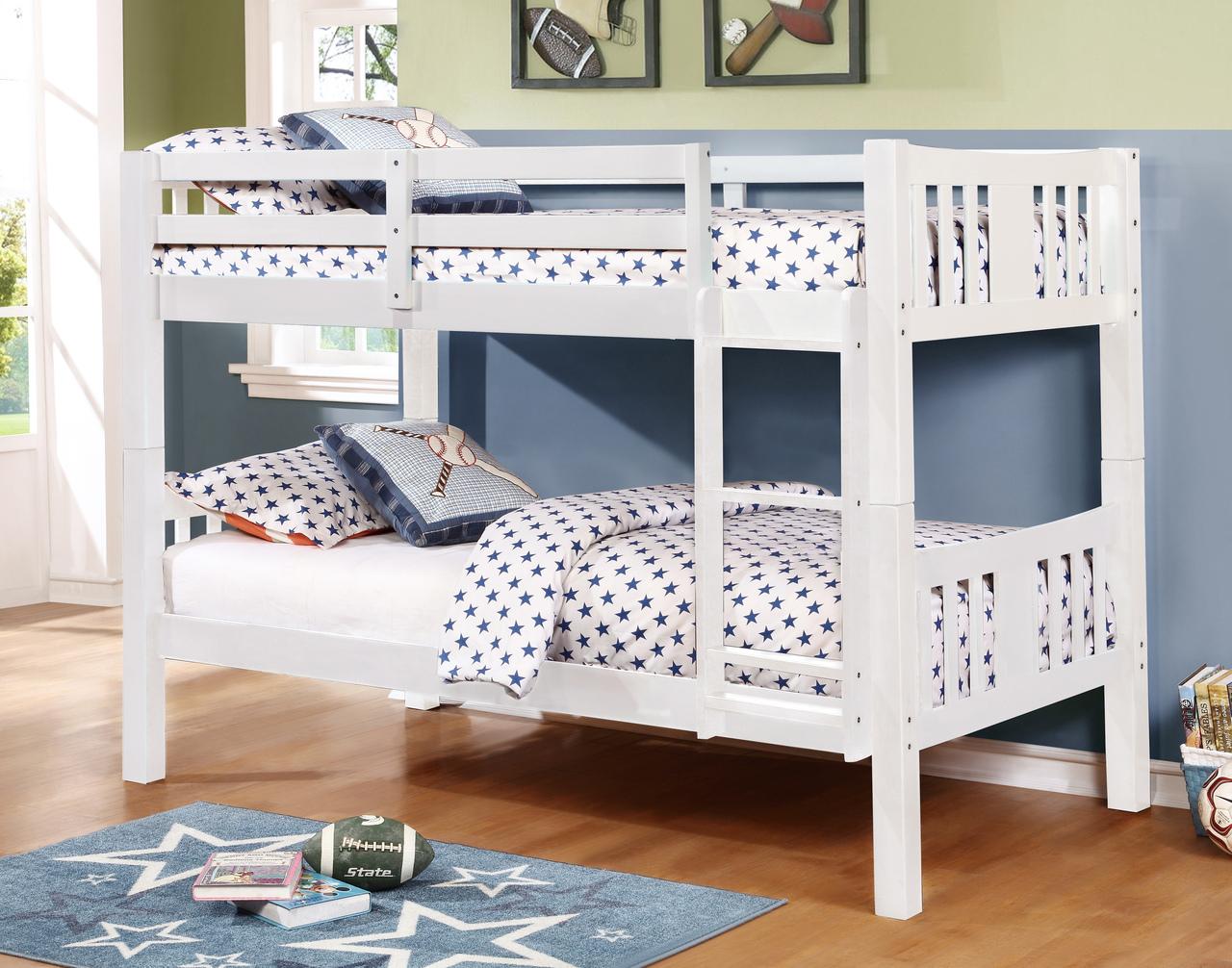 ASHMORE T/T BUNKBED WHITE,InStore Products