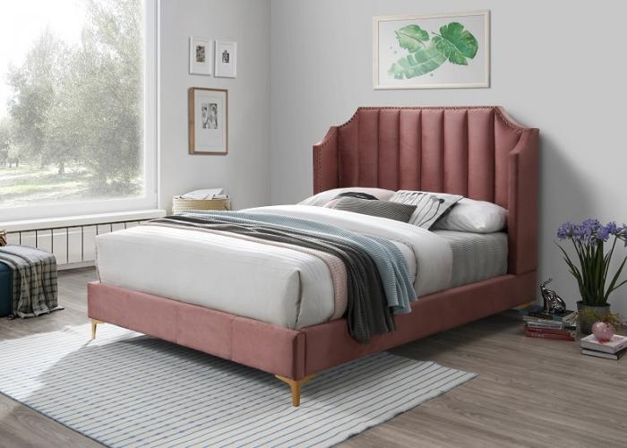 Dior Queen Pink platform bed,InStore Products