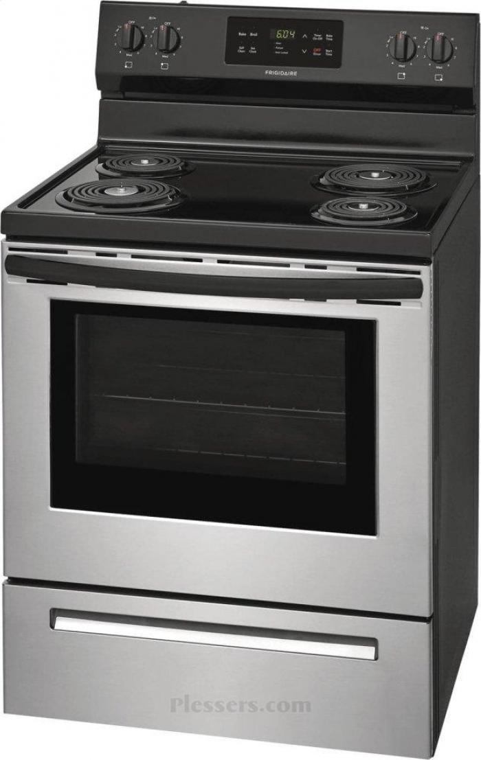 Frigidaire 5.3-cu ft Self-Cleaning Freestanding Electric Range (Stainless Steel),InStore Products