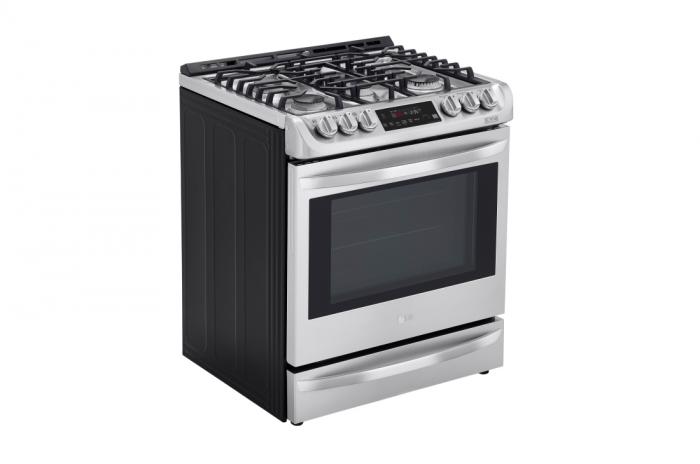 LG Smartthinq Deep Recessed 5-Burner Self-Cleaning Convection (Stainless Steel) ,InStore Products
