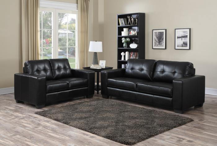 Sedona Black 2 PC Living Room Set,InStore Products