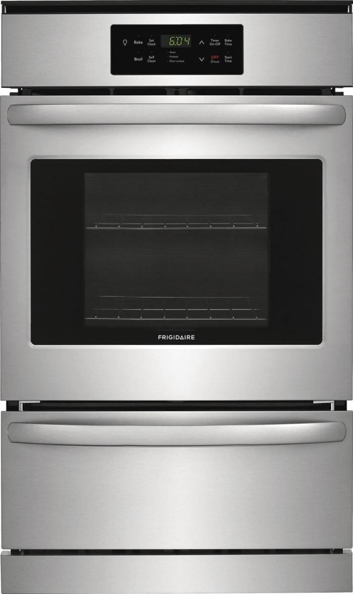 Frigidaire 24-in Self-Cleaning Single Gas Wall Oven (Stainless Steel),InStore Products