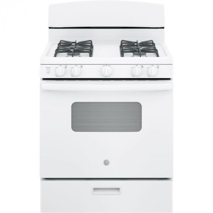 GE 4.8-cu ft Freestanding Gas Range (White) ,InStore Products