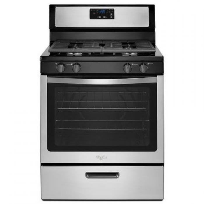 Whirlpool 5.1-cu ft Freestanding Gas Range (Stainless Steel) ,InStore Products
