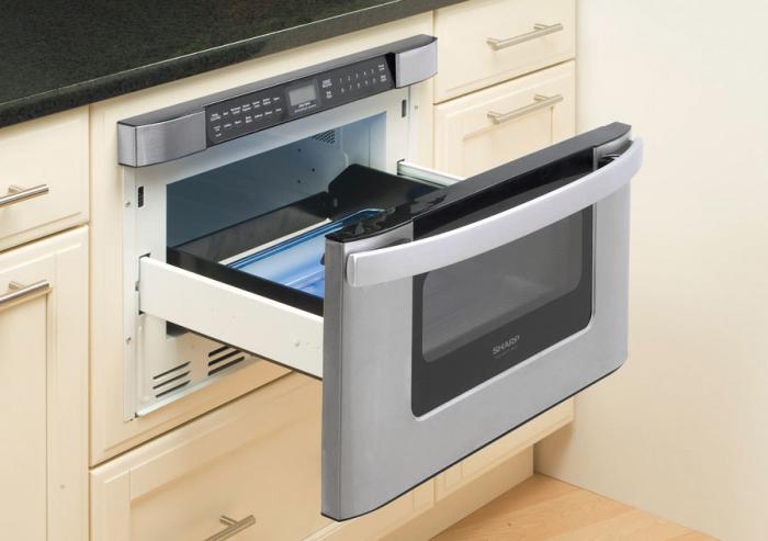 Sharp 1.2-cu ft Microwave Drawer (Stainless Steel) ,InStore Products