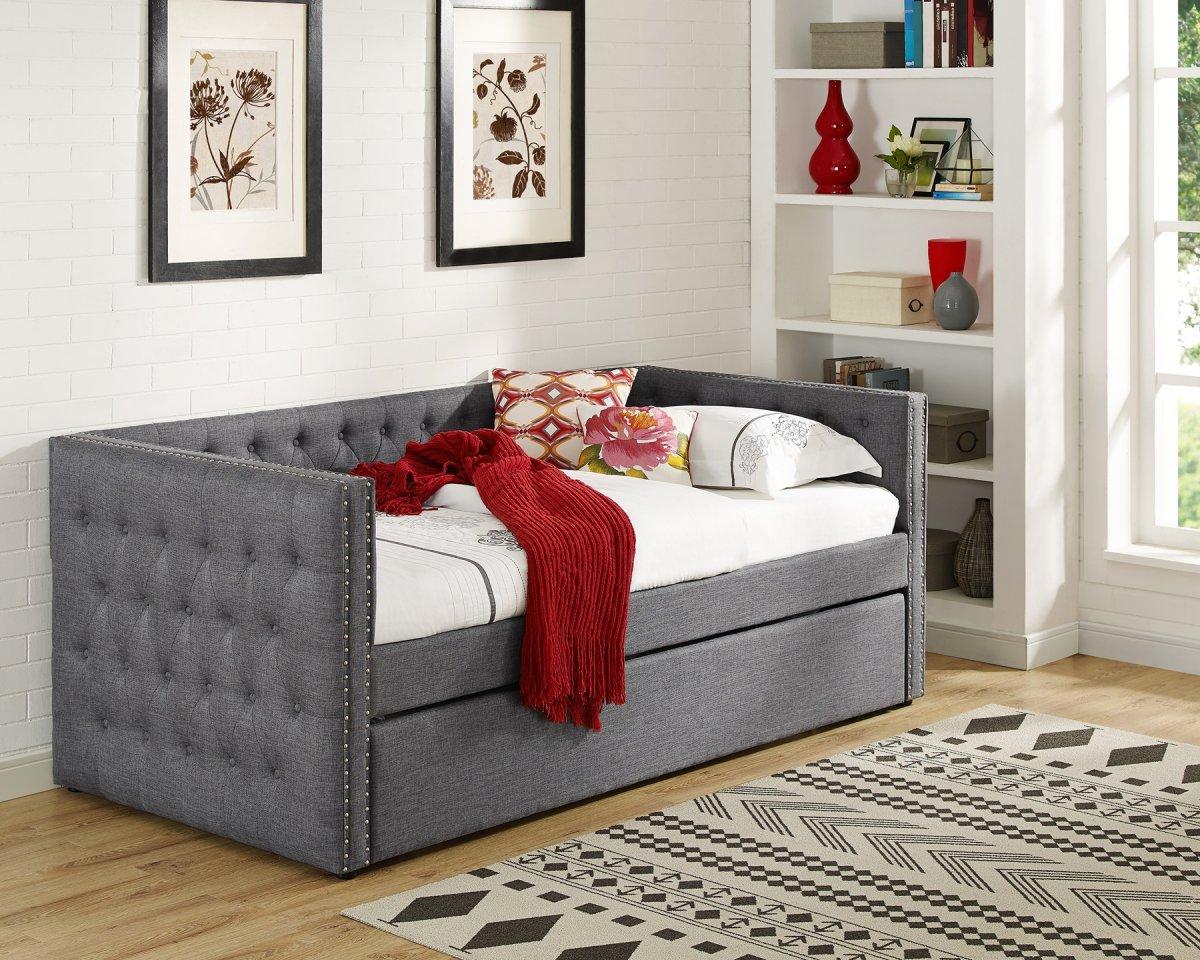 Trina Gray Twin Daybed with Trundle,InStore Products